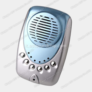 Casella di messaggio 6 chiavi, registratore vocale, macchina del suono